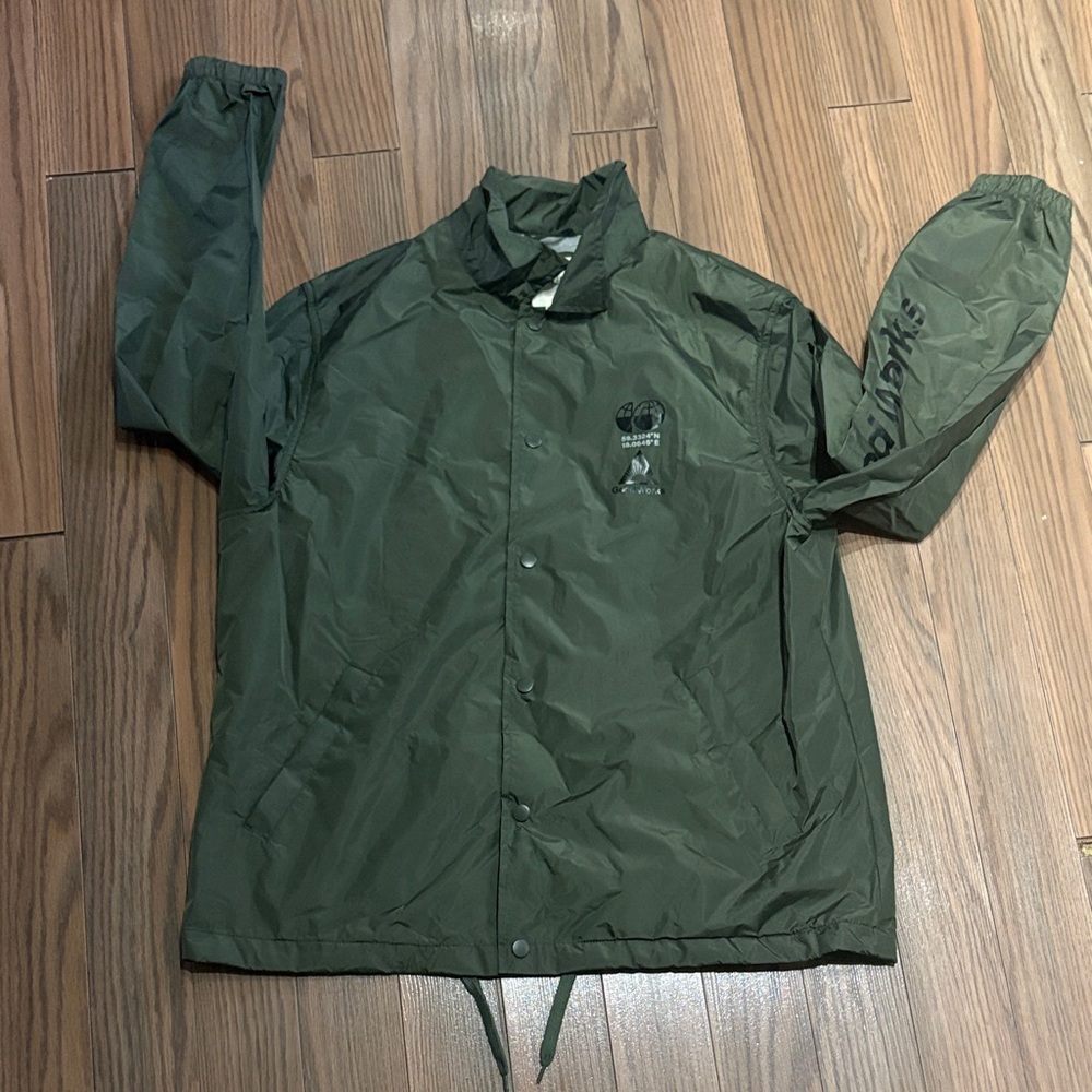 H&M Dark Green Windbreaker Jacket